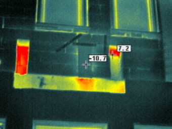 Lakás hőfotó, épületdiagnosztika [mobile]